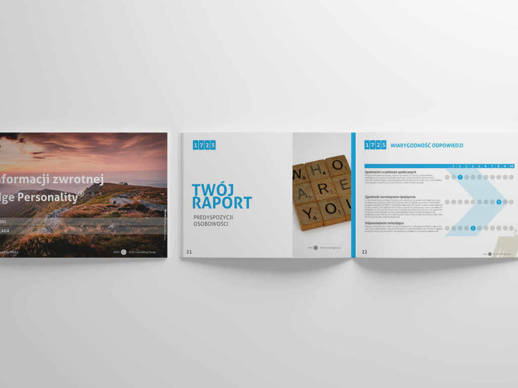 1725 Consulting Group - Twoj raport The Bridge Personality